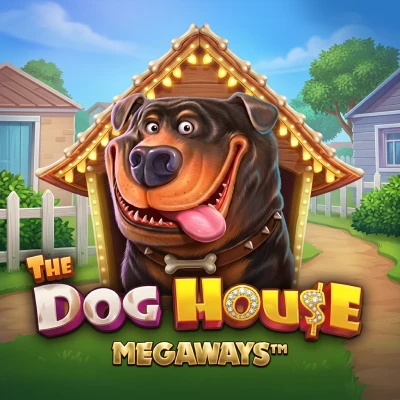 Dog House Megaways slot game tile in the Roospin pokies lobby